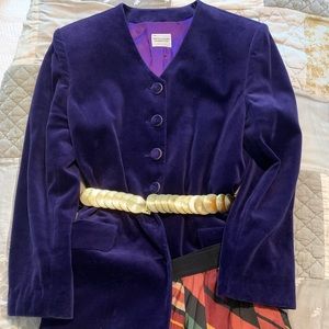 Vintage Velvet Blazer